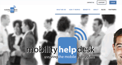 Desktop Screenshot of mobilityhelpdesk.com