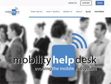 Tablet Screenshot of mobilityhelpdesk.com